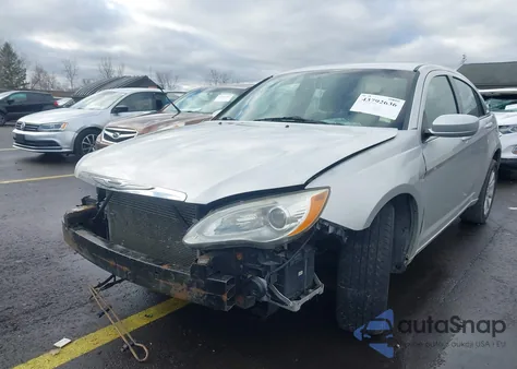 2012 Chrysler 200 Touring из США, поврежденный, VIN 1C3CCBBB7CN299867